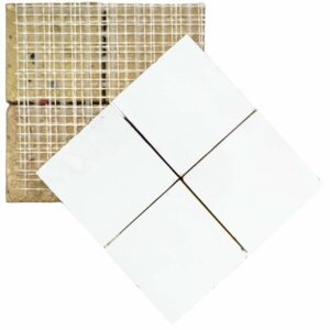 Echantillon Terre De Zellige 10X10 Cm Couleur 02 Blanc Fes W4340